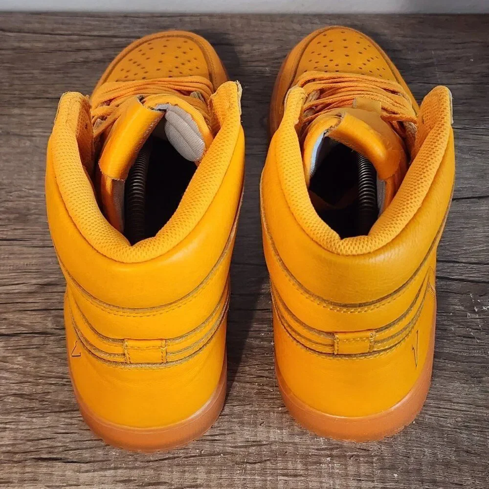 Nike Air Jordan 1 Retro Hi OG Men's Athletic Shoes Size 10.5 Orange Peel w/ Box - Picture 7 of 12